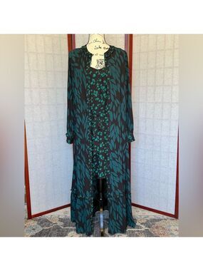 Cabi Autumn Dress with Duster #4017 - EUC - Size Small